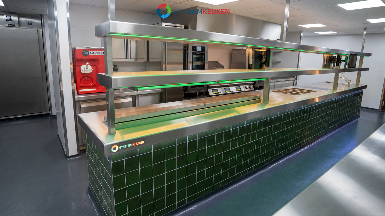 Systeemkeuken in Recreatiepark de Veerstal