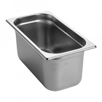 RVS gastronorm bak 1/3 GN 15 cm diep