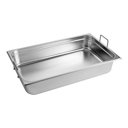 RVS gastronorm bak met greep 1/1GN - 100 mm