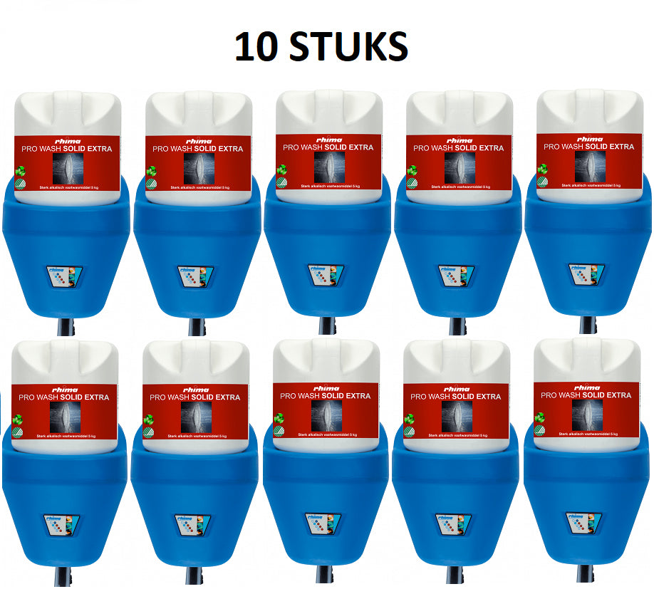Rhima Pro Wash Solid Extra - 40000017 - Container 5 kg - 10 stuks