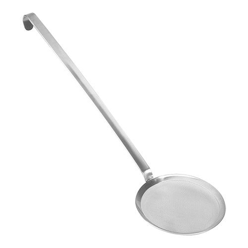 Vetspaan RVS lang handvat 15 cm doorsnede