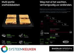 Unox Bakerlux SPEED.Pro Duo HighSpeed Oven 3 niveaus