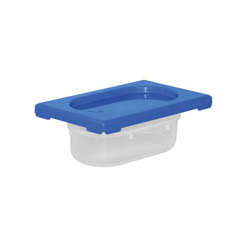 CaterChef voedseldoos Blauw 0,6 liter 1/9 GN
