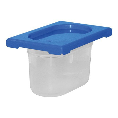 CaterChef voedseldoos Blauw 1,0 liter 1/9 GN