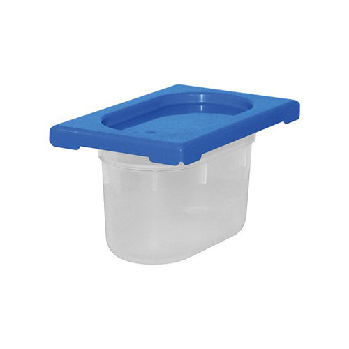 CaterChef voedseldoos Blauw 1,0 liter 1/9 GN