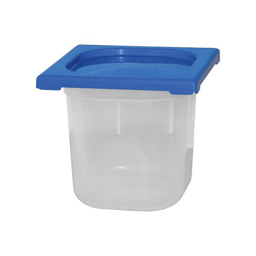 CaterChef voedseldoos Blauw 2,4 liter 1/6 GN