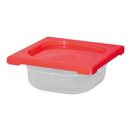 CaterChef voedseldoos Rood 1,0 liter 1/6 GN