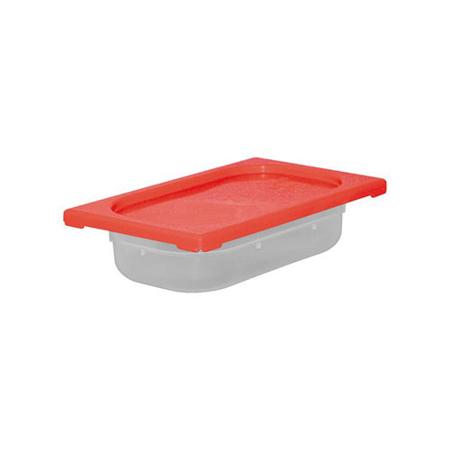 CaterChef voedseldoos Rood 1,8 liter 1/4 GN