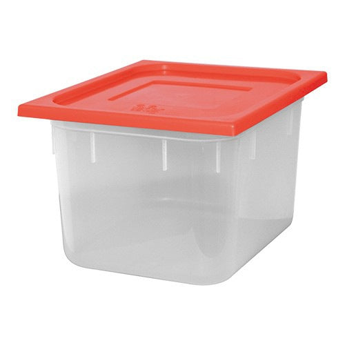CaterChef voedseldoos Rood 12,5 liter 1/2 GN