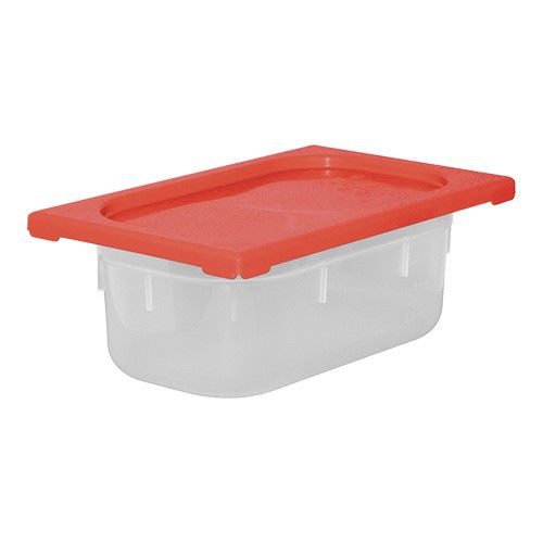 CaterChef voedseldoos Rood 2,8 liter 1/4 GN
