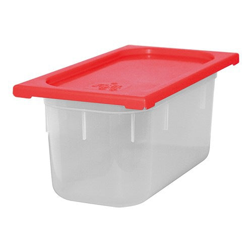 CaterChef voedseldoos Rood 5,7 liter 1/3 GN