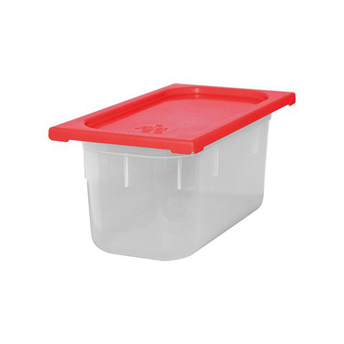 CaterChef voedseldoos Rood 5,7 liter 1/3 GN