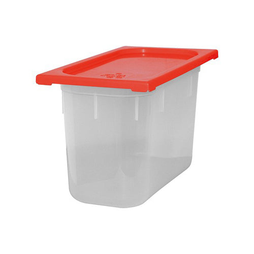 CaterChef voedseldoos Rood 7,8 liter 1/3 GN