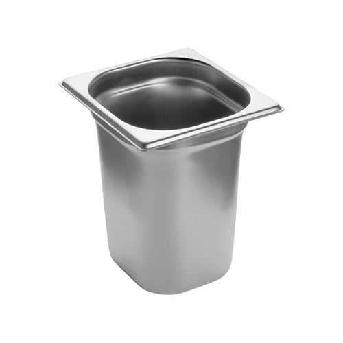 RVS gastronorm bak 1/6 GN - 200 mm