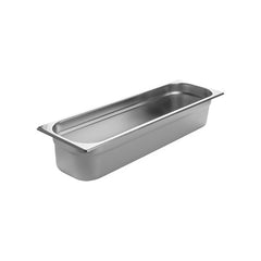 RVS gastronorm bak 2/4 GN - 100 mm