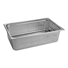 RVS gastronorm bak geperforeerd 1/1 GN - 150 mm