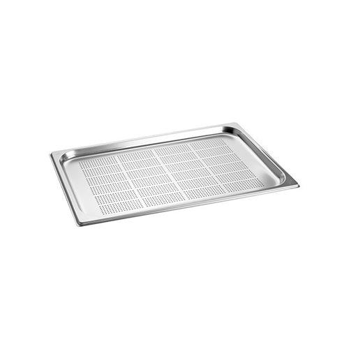 RVS gastronorm bak geperforeerd 1/1 GN - 20 mm