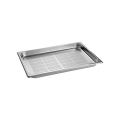 RVS gastronorm bak geperforeerd 1/1 GN - 40 mm