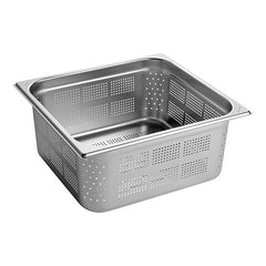 RVS gastronorm bak geperforeerd 2/3 GN - 150 mm