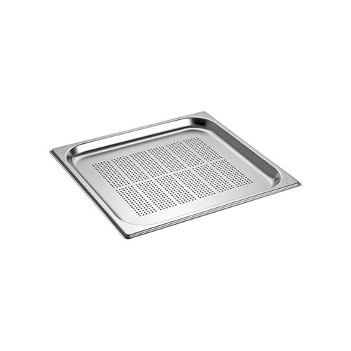 RVS gastronorm bak geperforeerd 2/3 GN - 20 mm