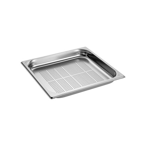 RVS gastronorm bak geperforeerd 2/3 GN - 40 mm