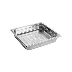 RVS gastronorm bak geperforeerd 2/3 GN - 65 mm