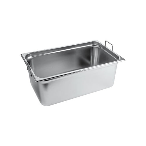 RVS gastronorm bak met greep 1/1GN - 200 mm