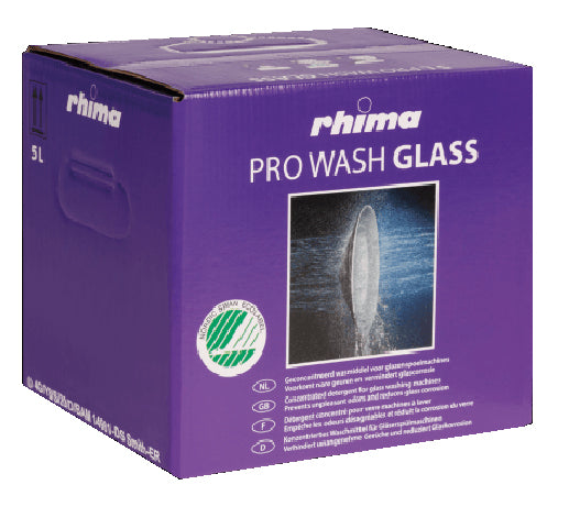 Rhima Pro Wash Glass - 40000011 - Bag in Box - 5 liter