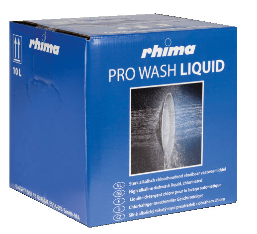 Rhima Pro Wash Liquid - 40000012 - Bag in Box - 10 liter - 10 stuks