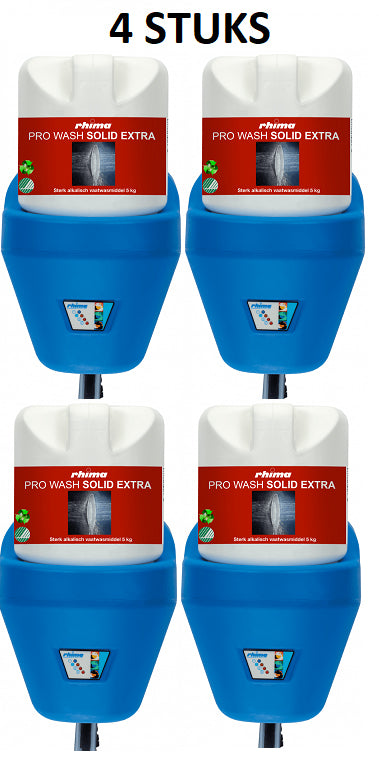 Rhima Pro Wash Solid Extra - 40000017 - Container 5 kg - 4 stuks