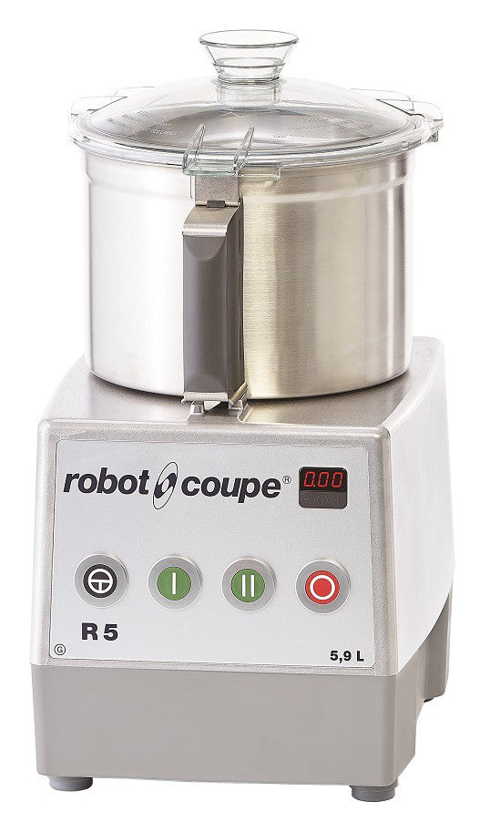 Robot Coupe Cutter R5 - 2V 400V, 5,9 ltr, Var. snelheid, 1500-3000 tpm