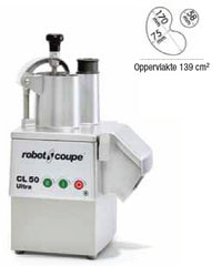 Robot Coupe Groentesnijder CL50 Ultra - 1V - 230V, Snelheid 375 tpm