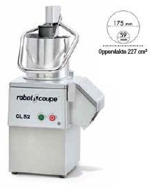 Robot Coupe Groentesnijder CL52 400V, Snelheid 375 tpm