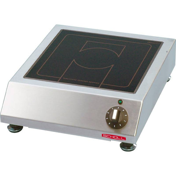 Scholl inductie kooktoestel, 1 zone, RVS, BH/BA 3500
